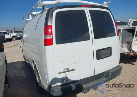 2020 Chevrolet Express Cargo Rwd 3500 Extended Wheelbase Wt from USA, damaged, VIN 1GCZGHFG6L1253795